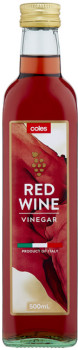 Coles-Italian-Red-Wine-Vinegar-500mL on sale