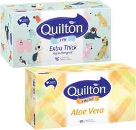 Quilton+3-Ply+Facial+Tissues+95+Pack-110+Pack