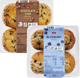 Coles+Muffins+4+Pack+420g+or+9+Pack+315g