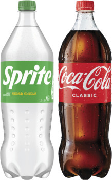 Coca-Cola%2C+Fanta+or+Sprite+Soft+Drink+1.25+Litre