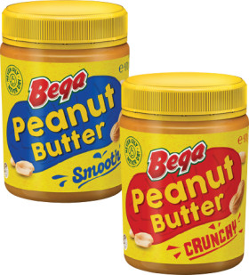 Bega+Smooth+or+Crunchy+Peanut+Butter+470g