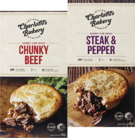 Charlotte%26%23039%3Bs+Bakery+Slow+Cooked+Pies+2+Pack+400g