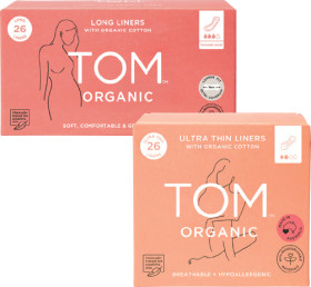 Tom+Organic+Liners+Ultra+Thin+or+Long+Length+26+Pack