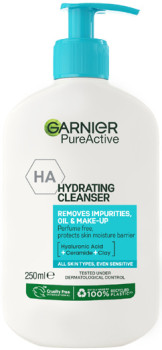 Garnier+Pure+Active+Hydrating+Cleanser+250mL