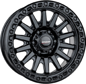 Speedy+Wheels+Drifter+-+17x9+Satin+Black