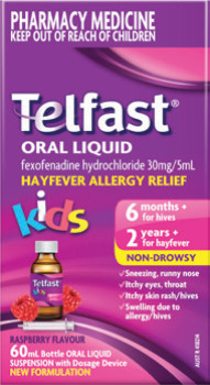 Telfast-Kids-Hayfever-Allergy-Relief-Oral-Liquid-60mL on sale