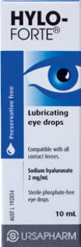 Hylo-Forte+Lubricating+Eye+Drops+2mg+10mL