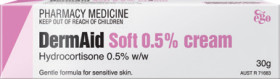 DermAid+Hydrocortisone+Soft+0.5%25+Cream+30g