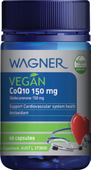 Wagner-Vegan-CoQ10-150mg-60-Capsules on sale