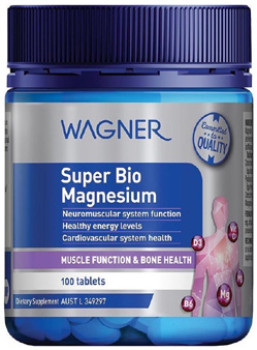 Wagner+Super+Bio+Magnesium+100+Tablets