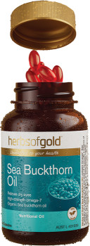 Herbs-of-Gold-Sea-Buckthorn-Oil-60-Capsules on sale