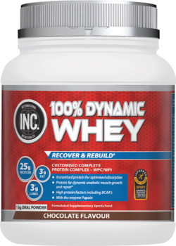 INC-100-Dynamic-Whey-Chocolate-Flavour-1kg on sale