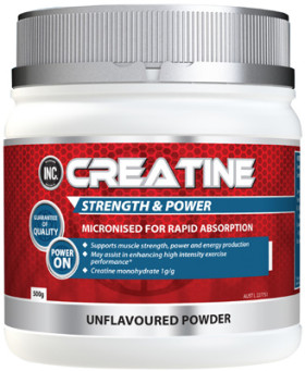 INC+Creatine+Unflavoured+Powder+500g