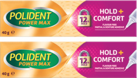 Polident+Power+Max+Hold+%2B+Comfort+Adhesive+Cream+40g