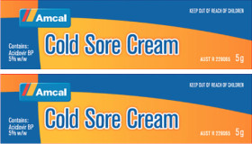 Amcal-Cold-Sore-Cream-5g on sale