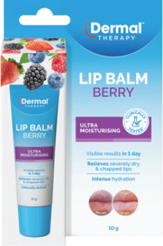 Dermal-Therapy-Lip-Balm-Berry-10g on sale