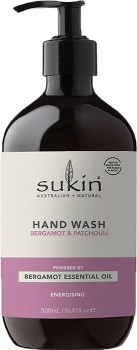 Sukin-Hand-Wash-Bergamot-Patchouli-500mL on sale