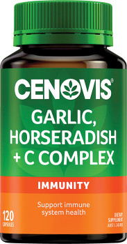 Cenovis-Garlic-Horseradish-C-Complex-120-Capsules on sale