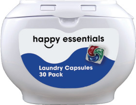 Happy-Essentials-Laundry-Capsules-30-Pack on sale