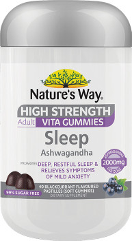 Natures-Way-High-Strength-Adult-Vita-Gummies-Sleep-Ashwagandha-40-Pack on sale