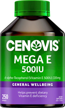 Cenovis-Mega-E-500IU-250-Capsules on sale
