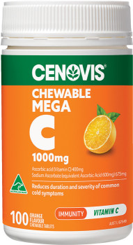 Cenovis-Chewable-Mega-C-1000mg-100-Tablets on sale