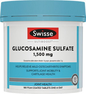 Swisse-Ultiboost-Glucosamine-Sulfate-180-Tablets on sale