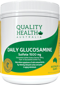 Quality-Health-Daily-Glucosamine-Sulfate-1500mg-180-Tablets on sale