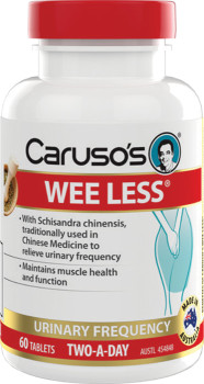 Carusos-Wee-LESS-60-Tablets on sale