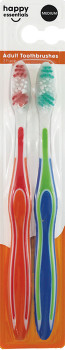 Happy-Essentials-Toothbrush-Medium-2-Pack on sale