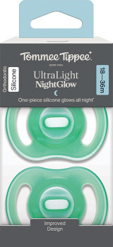 Tommee-Tippee-UltraLight-Soother-Night-2-Pack on sale