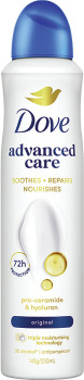 Dove-Women-Advanced-Care-Antiperspirant-Aerosol-Original-250mL on sale