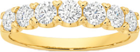 Alora-9ct-Gold-Lab-Grown-Diamond-Band on sale