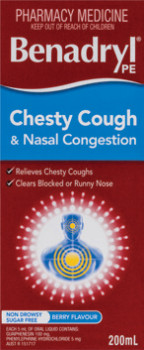 Benadryl-Chesty-Cough-Nasal-Congestion-Liquid-200mL on sale