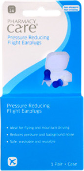 Pharmacy-Care-Pressure-Reducing-Flight-Earplugs-1-Pair-Case on sale