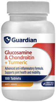 Guardian+Glucosamine+%26amp%3B+Chondroitin+%2B+Turmeric+100+Tablets
