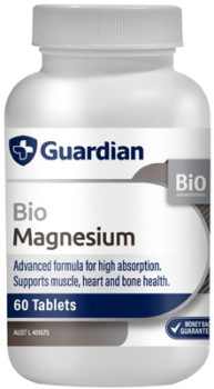 Guardian-Bio-Magnesium-60-Tablets on sale