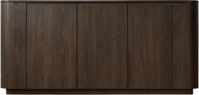 Miles+5+Door+Sideboard+-+Walnut
