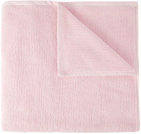 Ribbed-Cotton-Bath-Sheet-Pink on sale