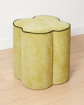 Clover-Ottoman-Green on sale