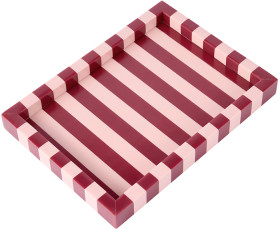 Pink-and-Berry-Stripe-Decor-Tray on sale