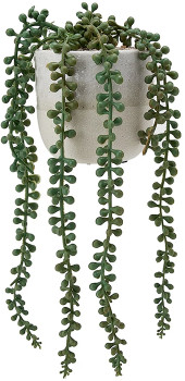 Artificial-String-of-Pearls-Plant-in-Pot on sale
