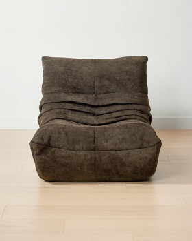 Goldie-Compressed-Lounge-Chair-Chocolate on sale