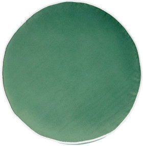 40cm-Velvet-Round-Cushion-Pesto on sale