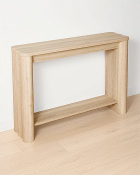 Ripple-Hall-Table-Oak on sale