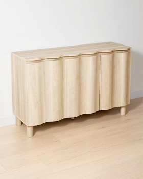 Ripple-3-Door-Sideboard-Light-Oak on sale