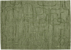Leslie-Loop-Wool-Blend-Rug-Green-Large-235cm-x-160cm on sale