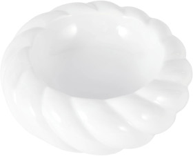 White-Twist-Edge-Decor-Bowl on sale