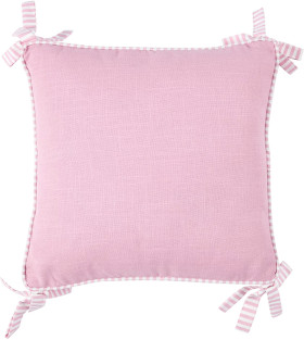 43cm-Bow-Cushion-Pink on sale