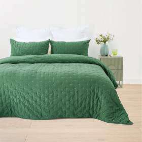 Polka-Dot-Reversible-Coverlet-Set-Queen-King-Bed on sale